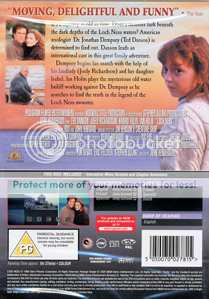 LOCH NESS - TED DANSON JOELY RI...
