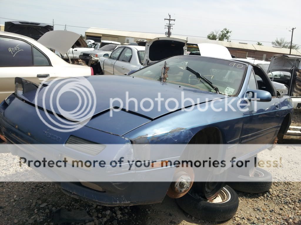 Part Out 1990 RX7 Convertible -Sapphire blue- | Mazdas247