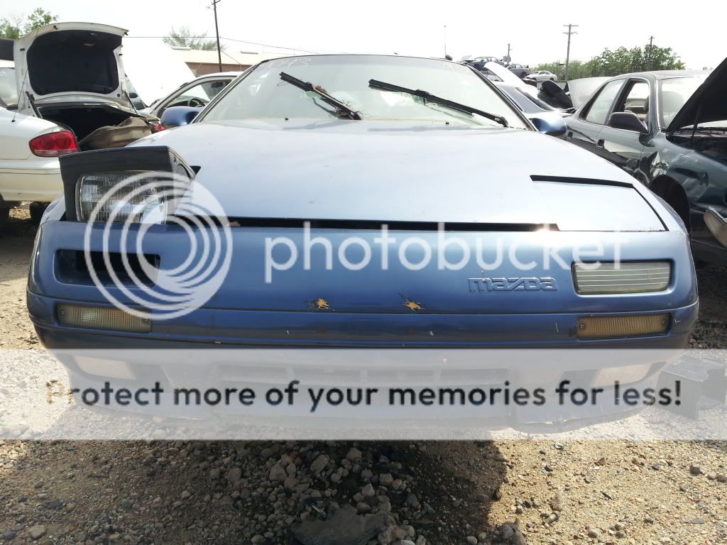 Part Out 1990 RX7 Convertible -Sapphire blue- | Mazdas247